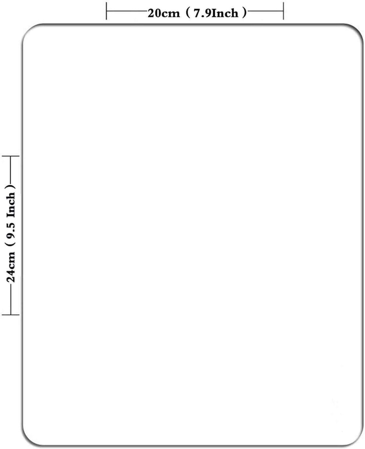 Calendar Mouse Pad, 2026 Geometric Calendar Vertical Edition Gaming Mouse Mat with Custom Design, Non-Slip Rubber Base MousePads for Office Home Laptop Travel, 9.5"x7.9"x0.12" Inch