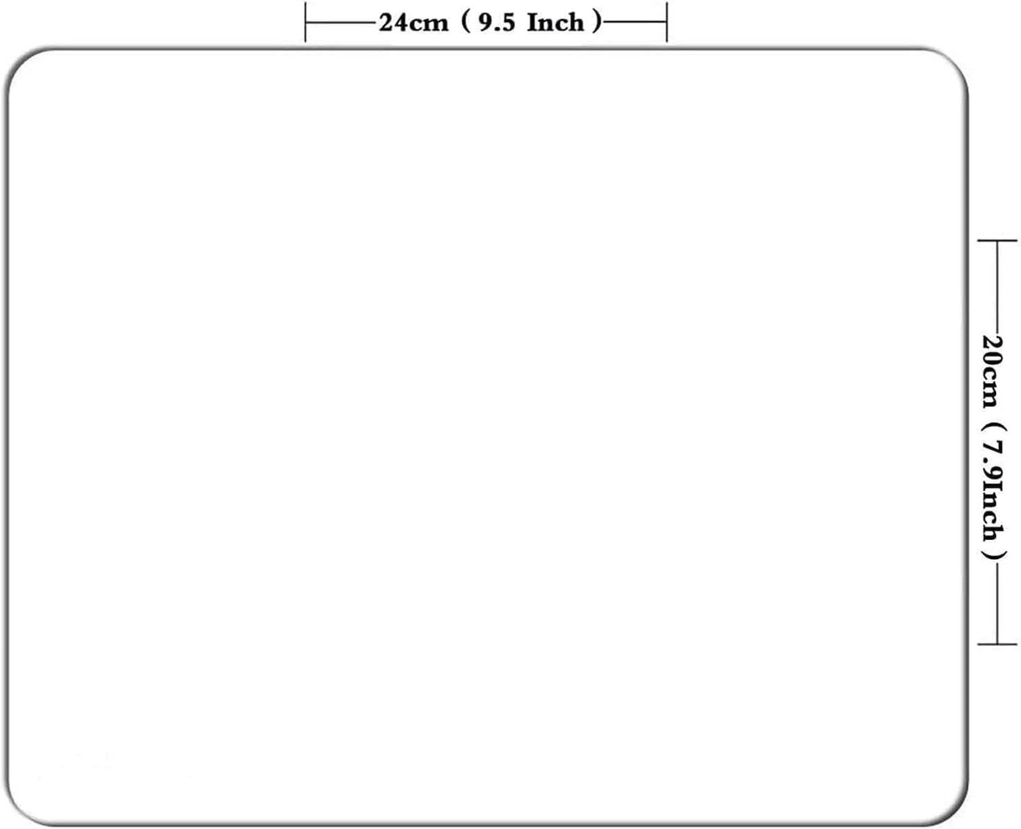 2026 Color Calendar Horizontal Edition Calendar Mouse pad, Non-Slip Rubber Base Quality Creative Gaming Rectangle Personalized Desk Mouse Pad 9.5 inch x 7.9 inch