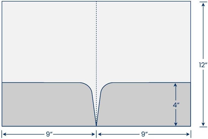JAM PAPER Custom Printed Semi-Gloss Folders with Round Corner Pockets - Personalized Logo & Text - 10pt C2S - White - 100/Pack