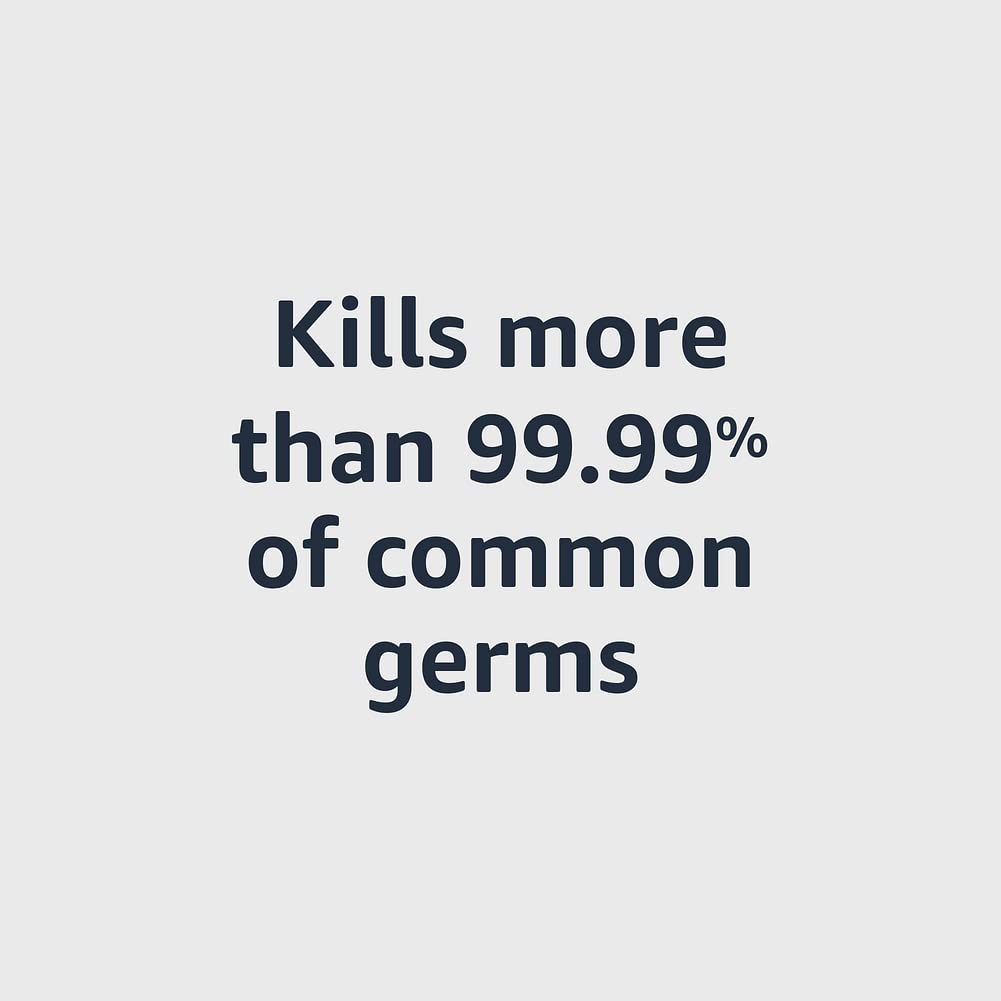 Amazon Basic Care - Original Hand Sanitizer 62%, 34 fl oz (Pack of 4)