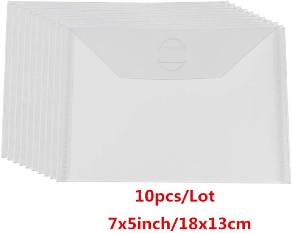 Large Stamp & Die Storage Pockets Resealable Clear Plastic Seal Bags Storage Case for Cutting Dies Stencil Album Stamp Crafts for DIY Scrapbooking Paper Card Craft Cutting Dies for Card Making