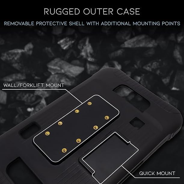 Chainway P80 Android Tablet Barcode Scanner, Zebra 2D/1D/QR Code Reader, Android 13, WiFi, GPS, NFC, Bluetooth, Wireless, Heavy Duty, 8700mAh All-Day Battery (Build Your Own)