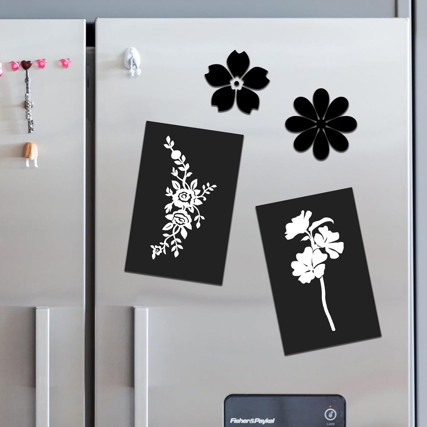 Plain Magnet Sheets,10PCS,5''x7'' Flexible Rubber Magnetic Sheet,30Mil Non-Adhesive Magnetic Sheet for Die Storage,Business Dignage,Car,Sticker,Craft Product,Souvenir,Refrigerator Sticker