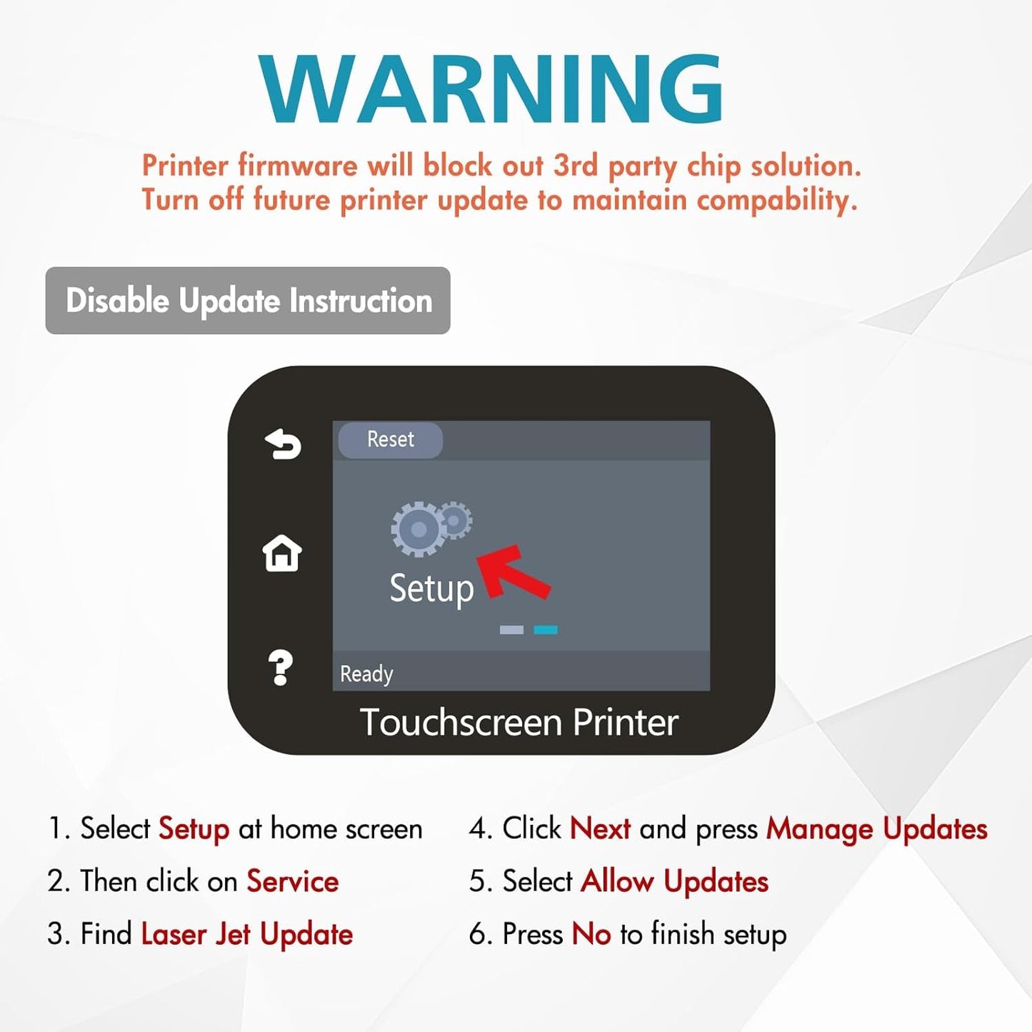 206A Toner Cartridges 4 Pack M283cdw M283fdw 206X Set Compatible Replacement for HP 206A 206X Color Laserjet Pro MFP M283fdw M283cdw M283 Pro M255dw Printer Ink High Yield (with Chip-B/C/Y/M)