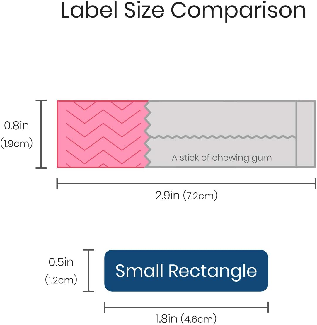 Name Bubbles - Custom Small Rectangle Name Labels for Kids (64 Labels) - Personalized Waterproof Name Stickers for Daycare, Lunch Boxes, Water Bottles, Shoes, School Supplies, & Camp (Alligator)