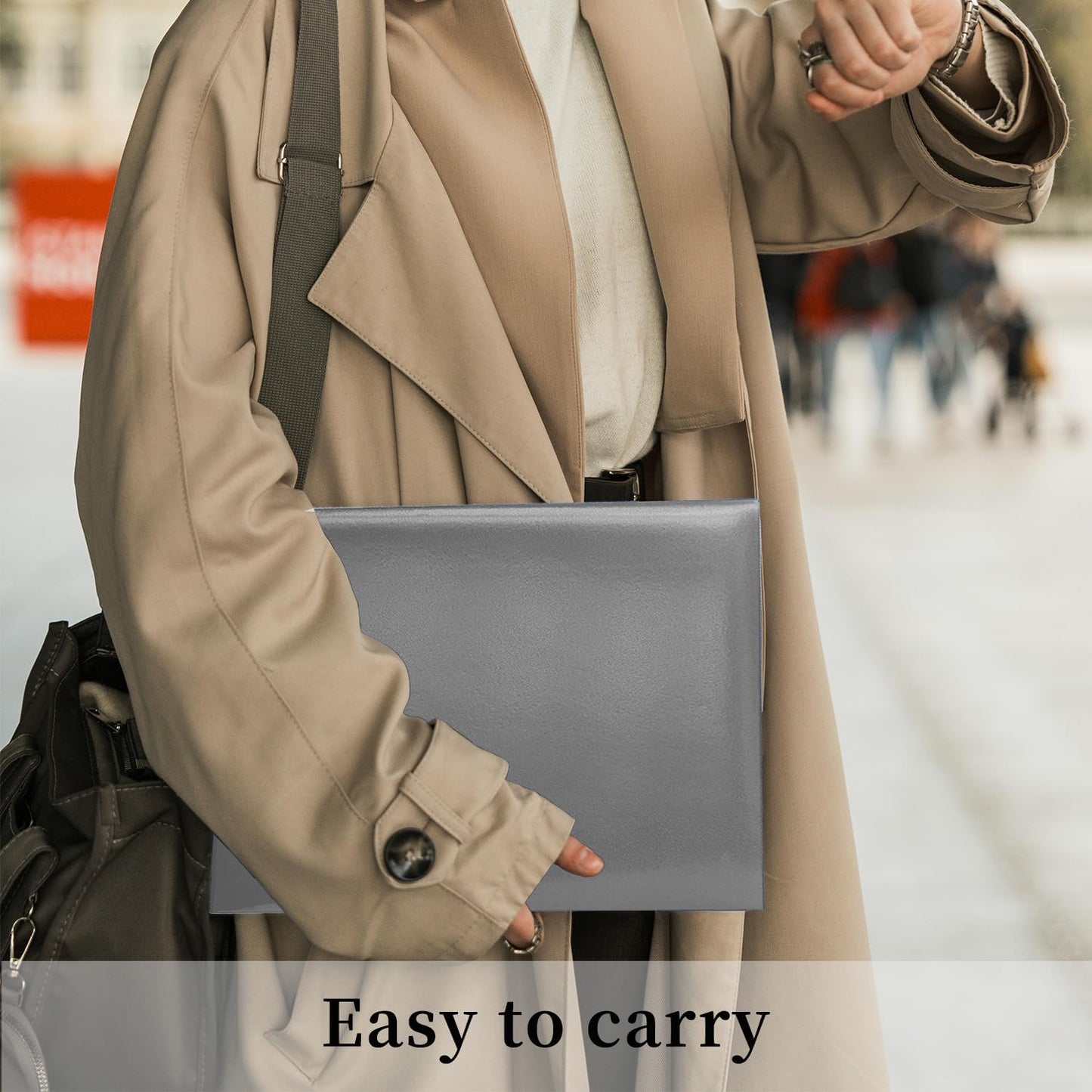 Certificate Holders 8.5"x11" Graduation Diploma Cover Document Leather Folders,Grey-20 Pack