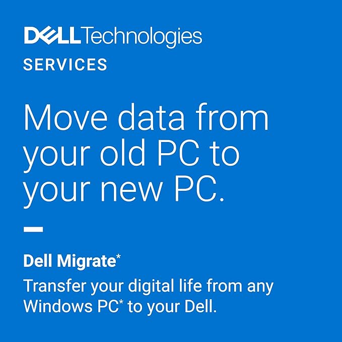 Dell Inspiron 5430 All in One Desktop - 23.8-inch FHD (1920 x 1080) Display, Intel Core 5-120U, 8GB DDR4 RAM, 512GB SSD, Intel Graphics, Windows 11 Home, Onsite & Migrate Service - White