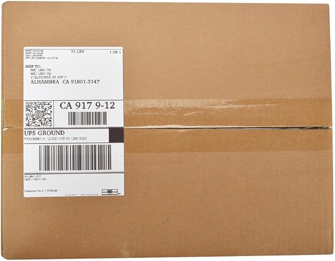 MFLABEL® 2 Rolls of 450 Labels 4x6 Direct Thermal Shipping Labels for Zebra 2844 ZP-450 ZP-500 ZP-505