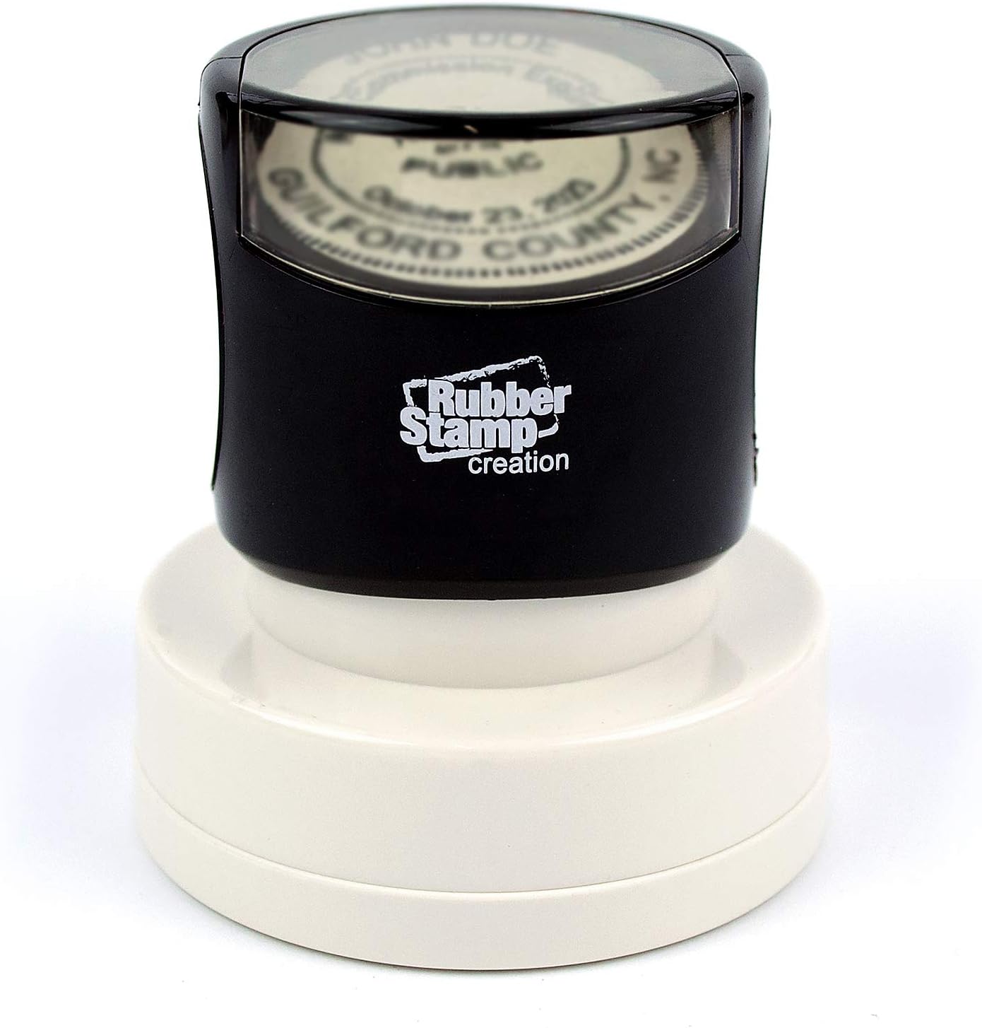 MaxMark Round Notary Pre-Inked Stamp for State of Iowa