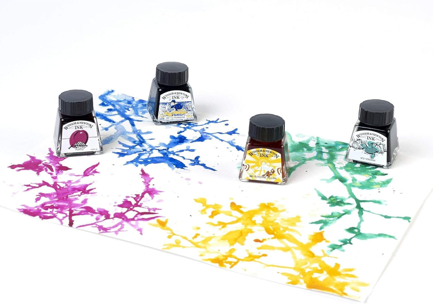 Winsor & Newton, Gold Drawing Ink, 14ml Bottle