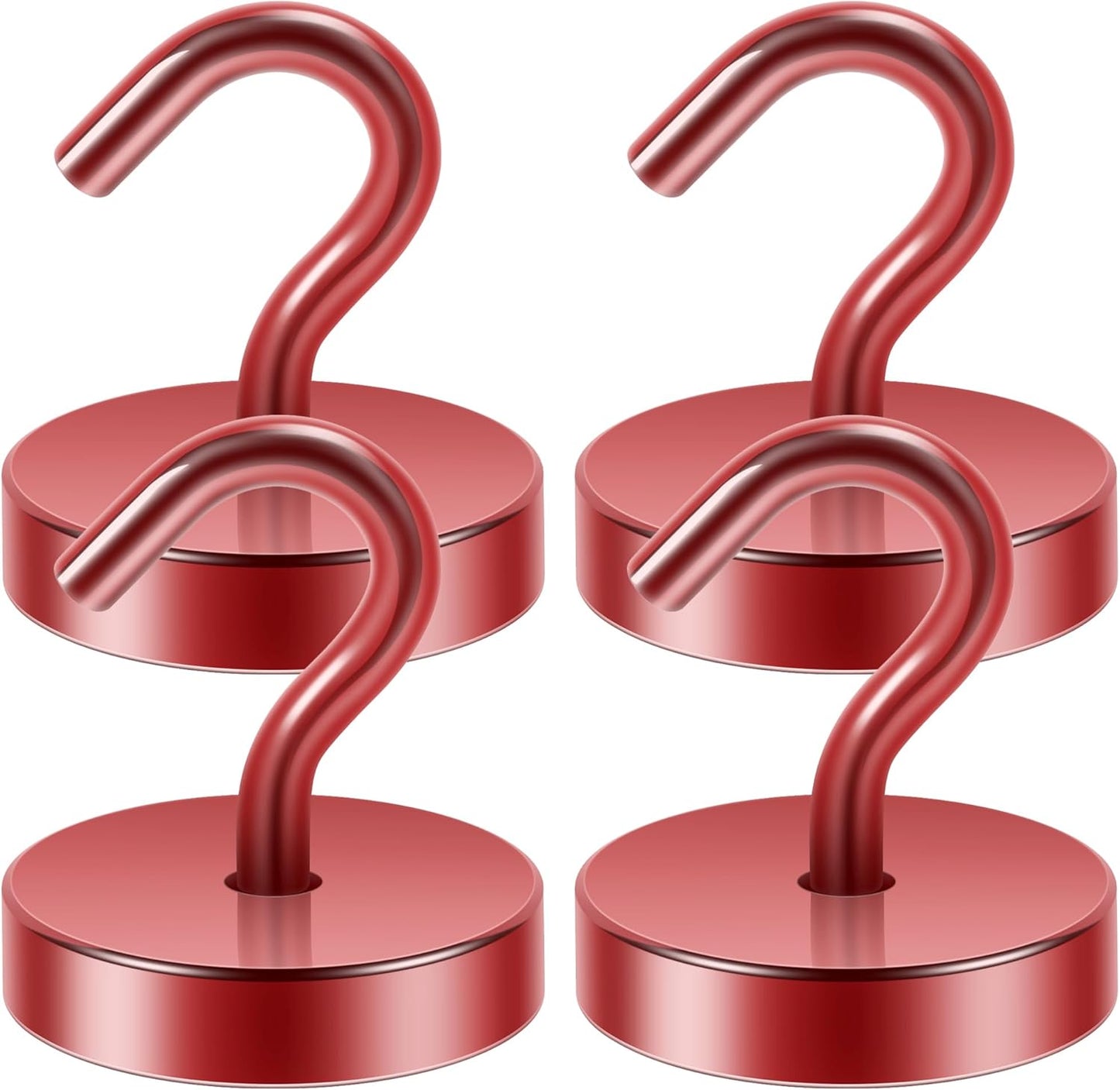 Neosmuk Magnetic Hooks, Red
