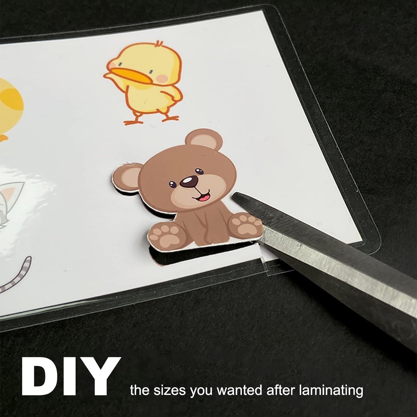 5 Mil Thermal Laminating Sheets, Holds 8.5 x 11 Inch Sheets, Clear Thermal Laminating Pouches for Laminator, 9 X 11.5-inches/Letter Size Thermal Laminating Paper, Round Corner 2000 Pack