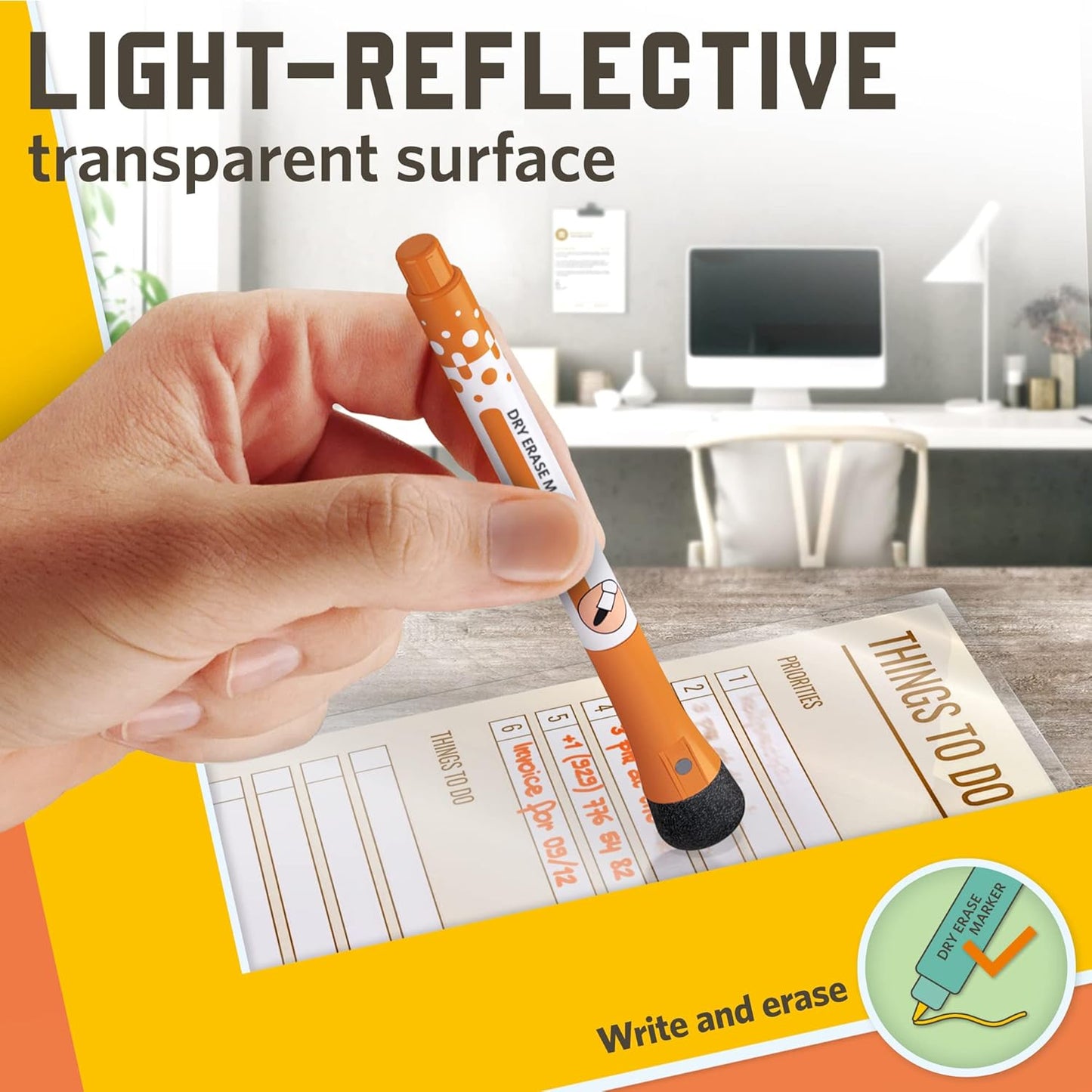 Thermal Laminating Pouches, 11.5 x 17.5 Inches, 3 Mil Thick, 20 Pack, Suited for Menu Size Laminating Sheets 11 x 17