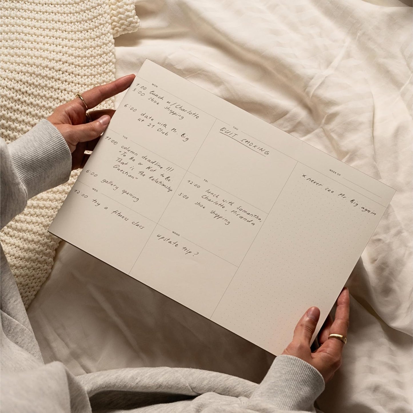 Daily and Weekly To-Do List Notepad – Desk Pad for Work and Study, Lime, 11.7x8.3 Inches