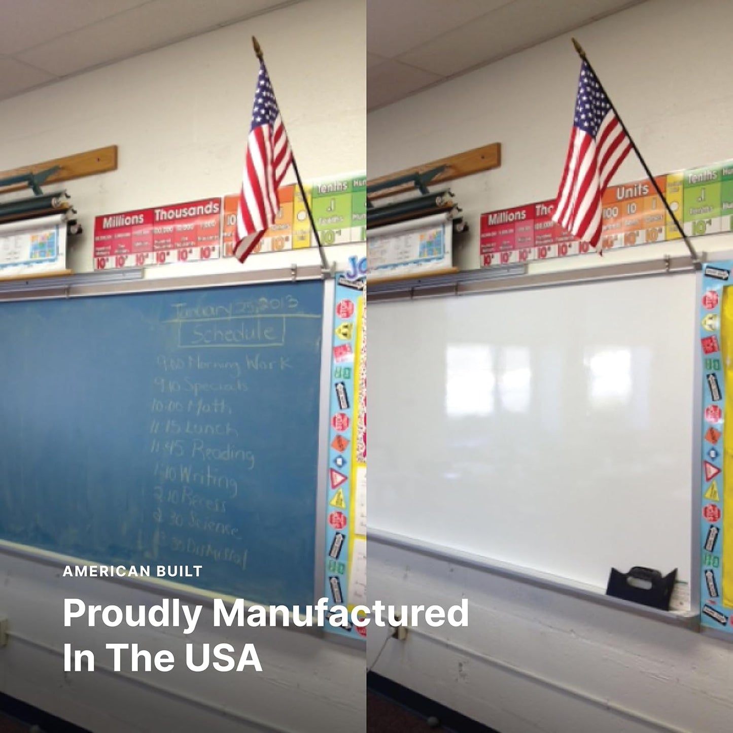 Everase Dry Erase Whiteboard Resurfacing Film Roll (17 ft. x 50") – Peel & Stick, Converts Chalkboards & Stained Whiteboards, Durable, Scratch/Stain-Resistant, Eco-Friendly, Refinish in 30 Mins.