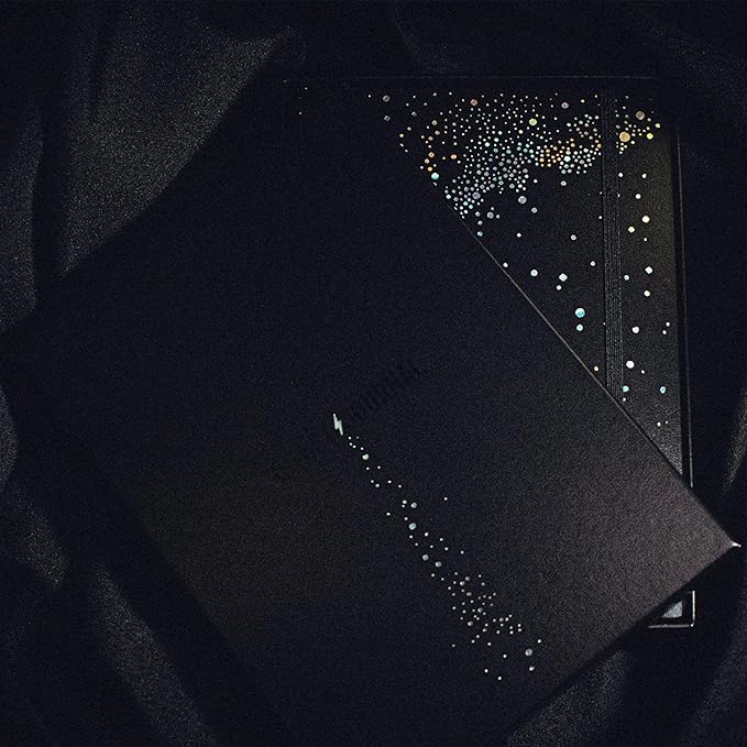 LEUCHTTURM1917 The Official Bullet Journal Artist Edition 2024 - Designed by Sarita Walsh - Notebook Built for BuJo with Gold Accents and Gilding - BuJo Pocket Guide Included