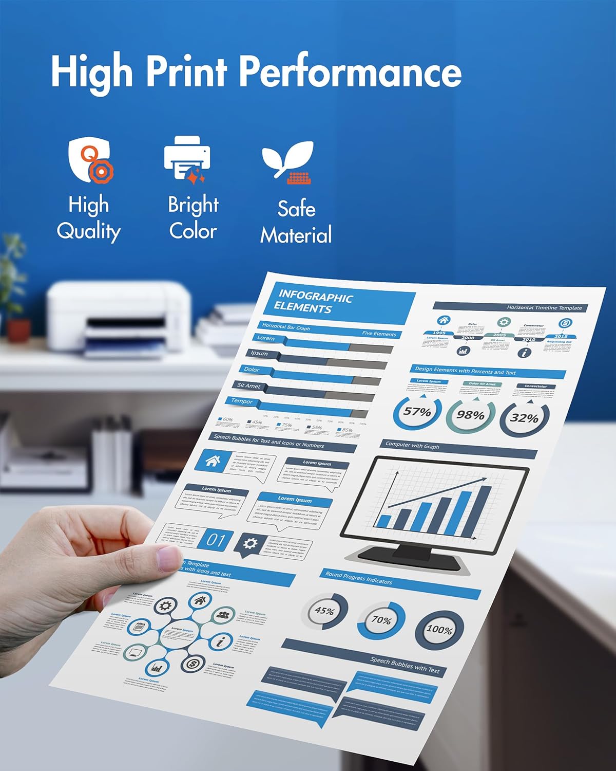 TN433 Toner Cartridge Set: MFC-L8900CDW Toner for Brother TN433 Toner Cartridge Set Works with Brother MFC-L8900CDW HL-L8360CDW HL-L8260CDW | TN-433 TN 433 for Brother TN433 4 Pack with TN433bk