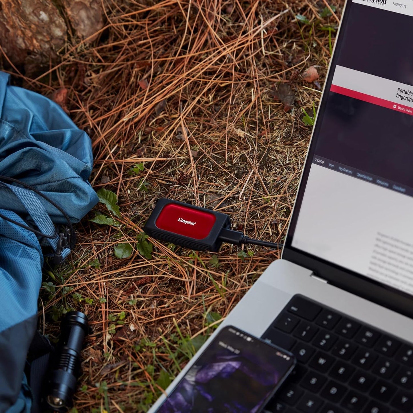 Kingston XS1000R 2TB SSD | Pocket-Sized | USB 3.2 Gen 2 | External Solid State Drive | Up to 1050MB/s | SXS1000R/2000G