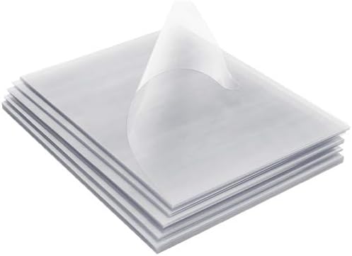 TruBind Binding Covers for Reports and Presentations - Crystal Clear PVC - 10 Mil Thick - Letter Size - 8 1/2 inch x 11 inch - Square Corners - Includes Tissue Interleaving - 100/Bx (CVR-10AST)