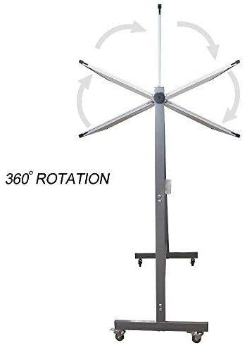 XIWODE 24x36 Inch Magnetic Double-Sided Mobile Whiteboard with Wheels, Adjustable Height, Flip & Rotate Design, Durable Square Tube Frame, for Office, Classroom, Home, and Presentations