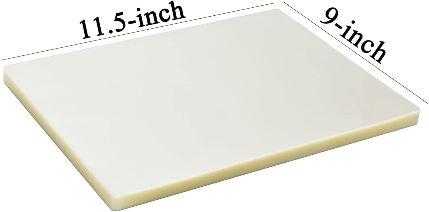 RyhamPaper Thermal Laminating Pouches, Laminating Sheets 9 x 11.5 Inches Letter Size 3 mil, 100 Pack Laminator Sheets for Sealed Document, Cards, Clear Laminated Finish, Round Corner, Waterproof