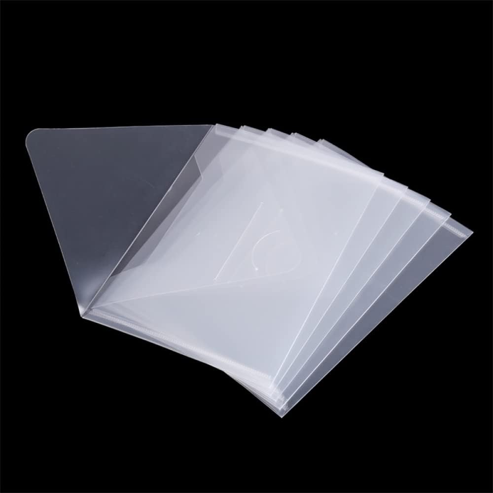 30 Pieces Stamps and Dies Storage Bags Pockets Resealable Plastic Sturdy Storage Envelopes for Die Cuts Stamps Handmade Crafts Storage Crafter Envelope Organizer Holder DIY Scrapbooking 3 Various Size