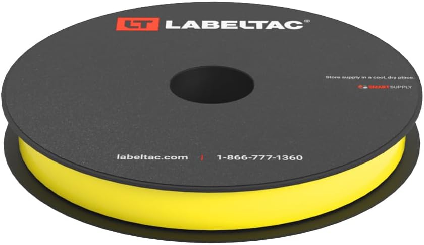 LT4/LT4P/LTPX Label Supply 0.5" x 150' Hi-Vis Yellow