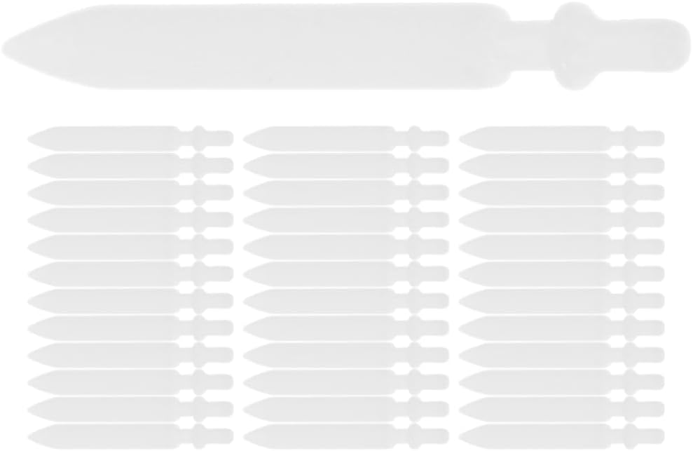 DOITOOL Paint Pen Nibs 50PCS Paint Marker Replacement Nibs Acrylic Paint Marker Nibs 0.7mm Marker Pen Tips Replacement White Marker Pen Fine Tip Refills Nibs Easy to Change Nibs