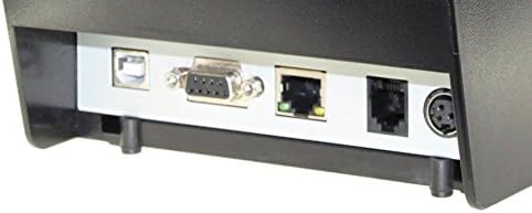 Heavy Duty Cash Register Drawer + Thermal Receipt Printer (80mm) + Barcode Scanner (Cordless) [Black] NOT for Square