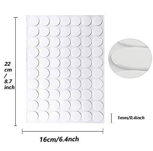 Clear Sticky Tack Adhesive Poster Tacky Putty Removable Round Putty Double-Sided Round No Traces Adhesive Sticke for Festival Decoration（910）