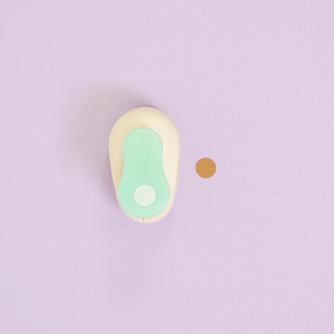 Craftelier - 3/8 Inch Circle Punch with Lever Press | Shape Hole Puncher for Paper Crafts | Round Hole Punch to Create Scrapbooks, DIY Cards & Journals | Mini Hole Punch for Paper & Cardstock.