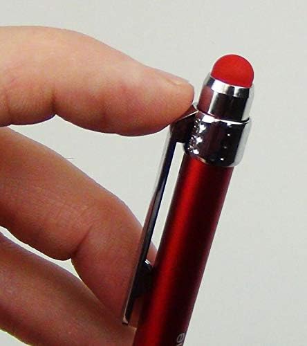 Personalized Pens with Stylus Tip -Bright Vibes- Click action - Custom - Black writing - Printed Name pens - Imprinted with Your Logo or Message - FREE PERSONALIZATION - 12 Pens/Box (Silver)