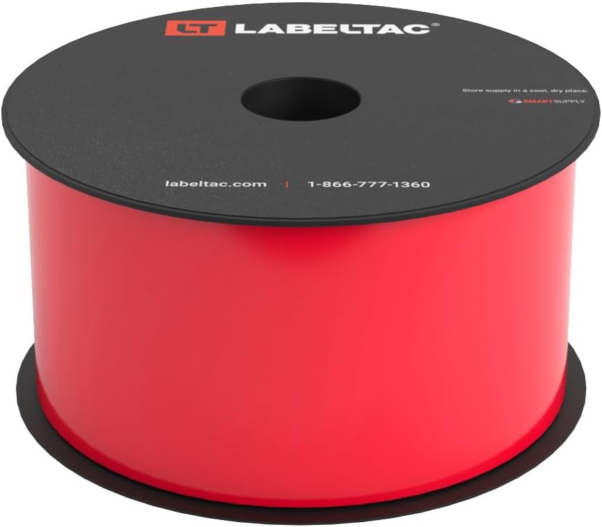 LT4/LT4P/LTPX Label Supply 2.5" x 150' Red