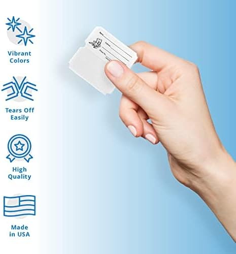 INDIANA TICKET CO. 1,000 Grape Raffle Tickets Double Roll, Premium Quality 50/50 Raffle Tickets, Tickets for Events, Carnivals, Door Prizes, Drinks and More