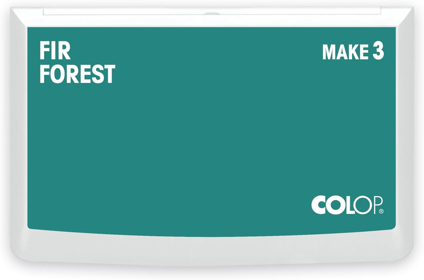 COLOP Make Series, Ink Stamp Pads, with Non-Toxic Premium Ink, Water-Based Acid-Free (Fir Forest, Make 3-3-1/2" x 6-1/4")