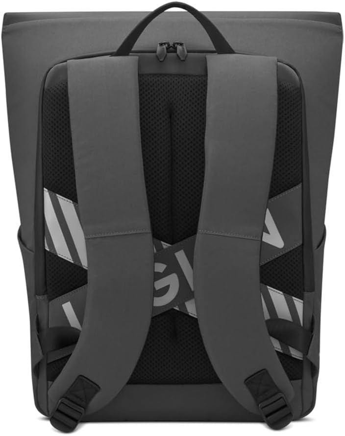 Lenovo Legion Gaming Backpack GB400 for Computers Up to 16 Inch - Lightweight Water Repellant Bag with Multiple Pockets, & Superior Valuables Protection for Gamers (Black)