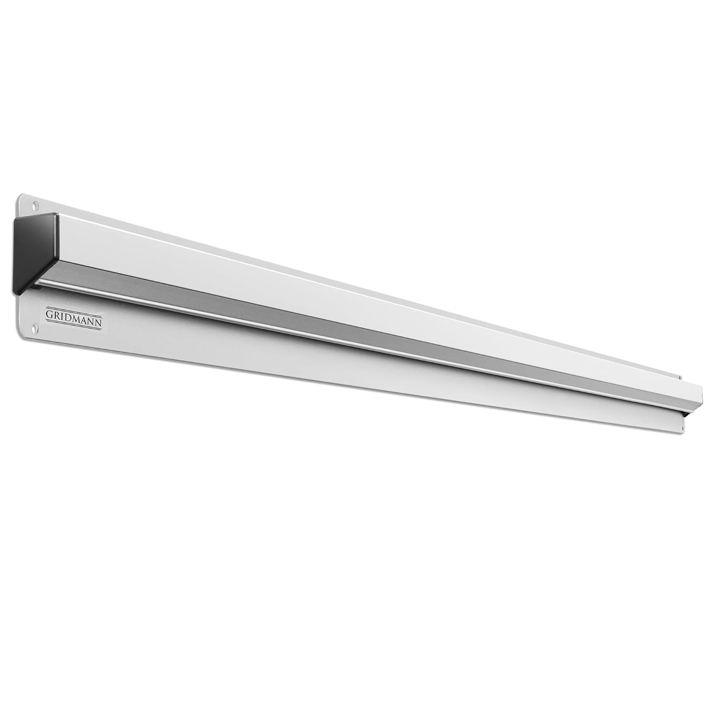 GRIDMANN 44-inch Slide Check Rack, Aluminum Restaurant Ticket Holder for Commercial Kitchen Food Orders