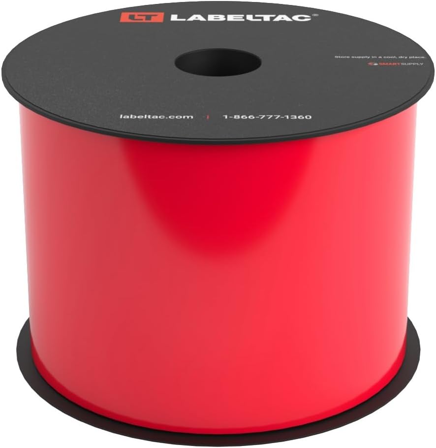 LT4/LT4P/LTPX Label Supply 3.5" x 150' Red