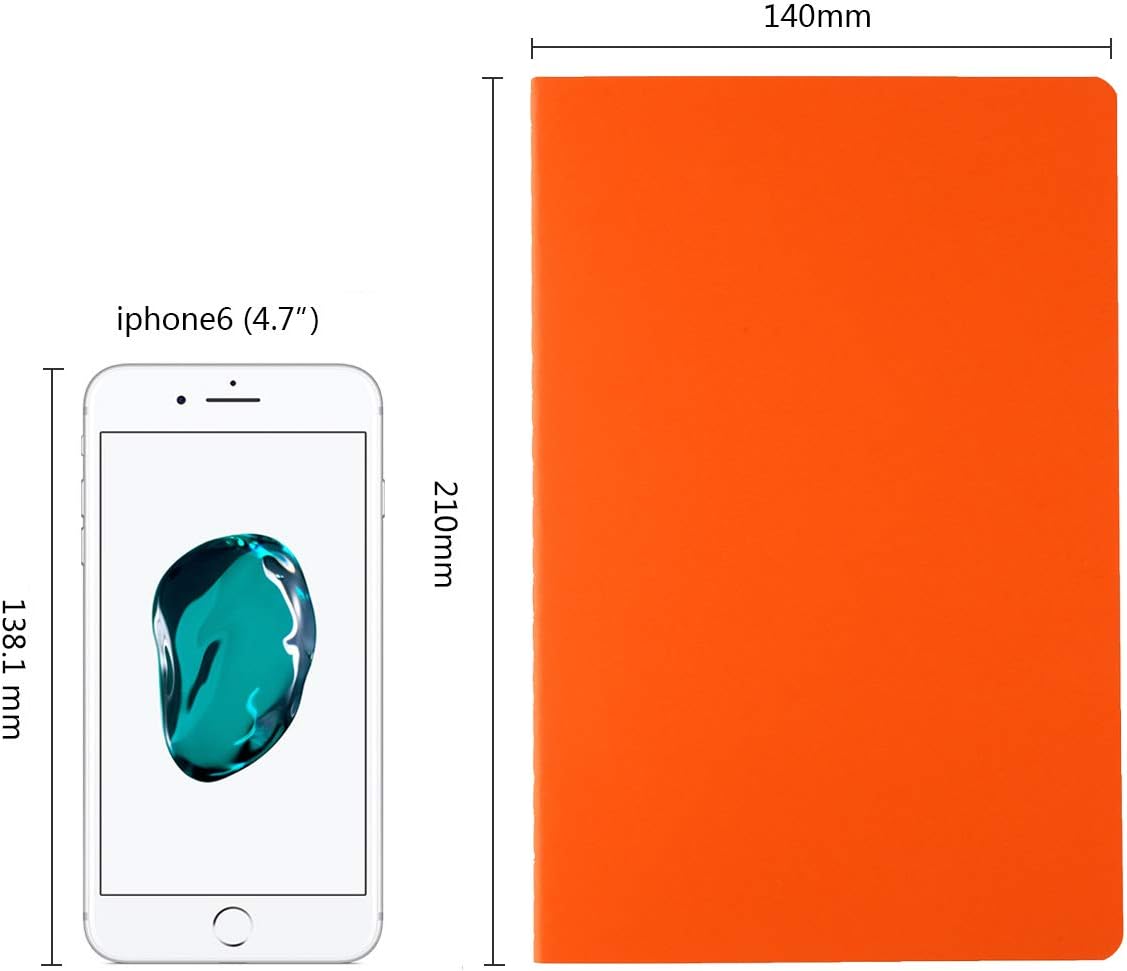 12 PCS Colorful Blank Notebook Journals Bulk, 60 Pages, 5.5 x8.3 inch, A5 Unlined Travel Journal Set for Travelers, Kids, Students and Office, Writing Drawing Sketchbook Diary Subject Notebooks