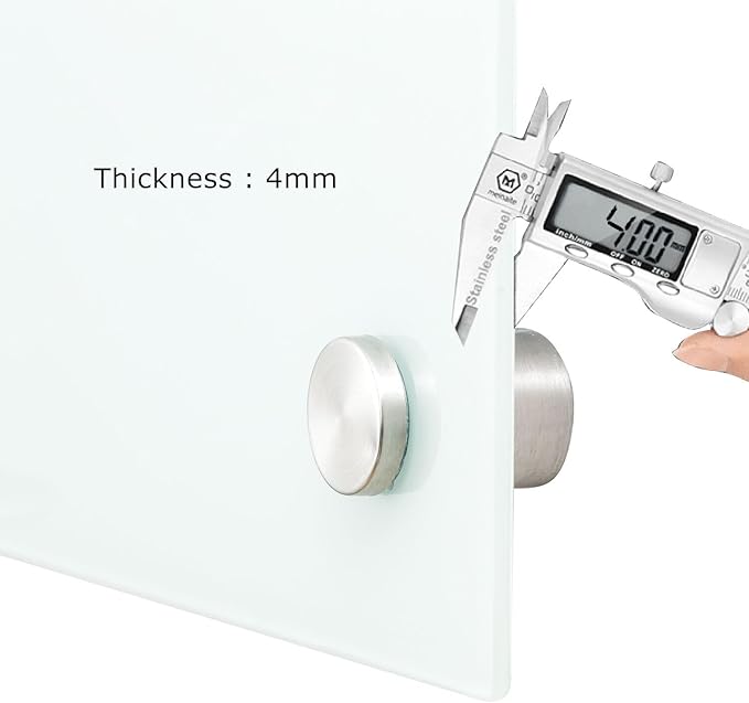 Dry Erase Boards Glass Whiteboard Magnetic 3'x 2' Frameless