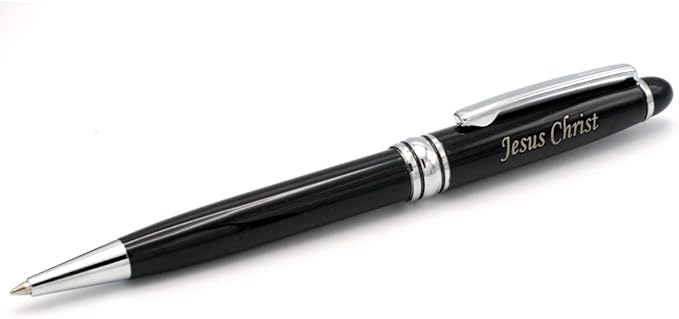 Free Engraving - Personalized Roller Ballpen, Ballpoint pen, Refillable Pens, Retractable Medium Refill Pen Black Ink, Custom Gifts for Men and Women, Classy Gift Box
