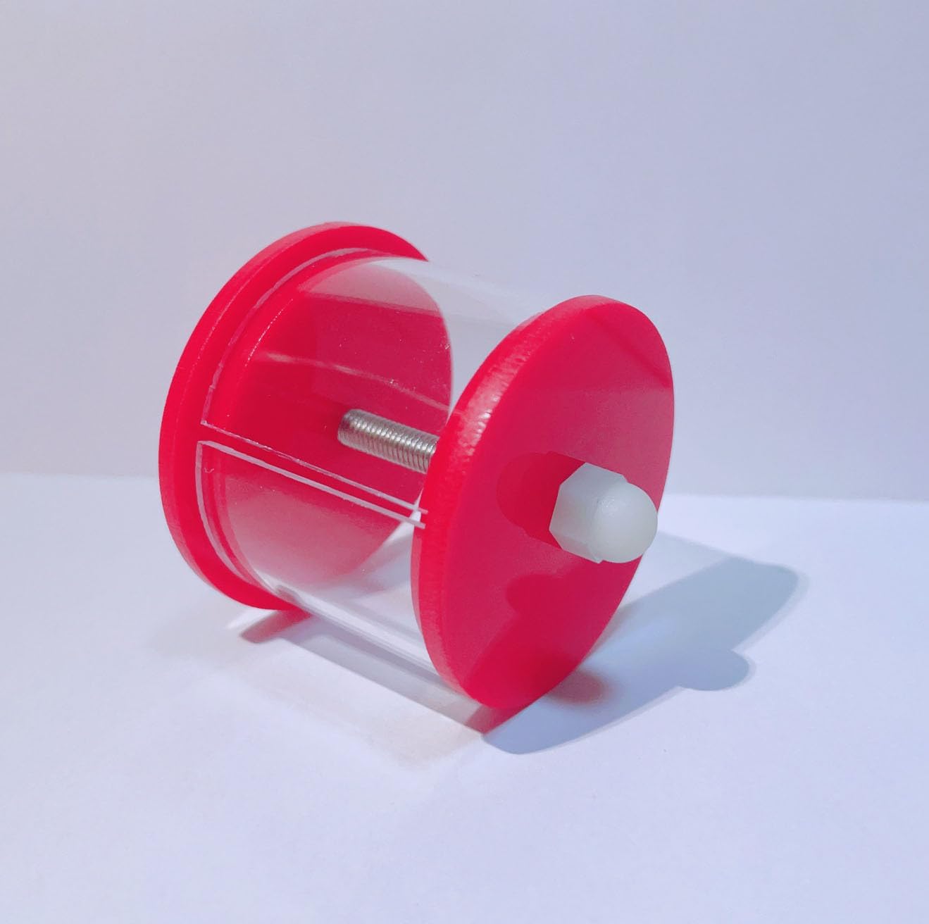 Postage Stamp Dispenser Stamp Roll Dispenser Stamp Holder -Red