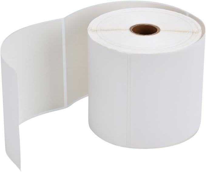 MFLABEL® 2 Rolls of 450 Labels 4x6 Direct Thermal Shipping Labels for Zebra 2844 ZP-450 ZP-500 ZP-505