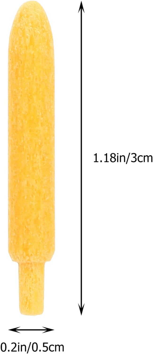 Kisangel 25Pcs Paint Marker Nibs Replacement Painting Pens Tips Permanent Marker Pen Points for Writing Stuff Devices