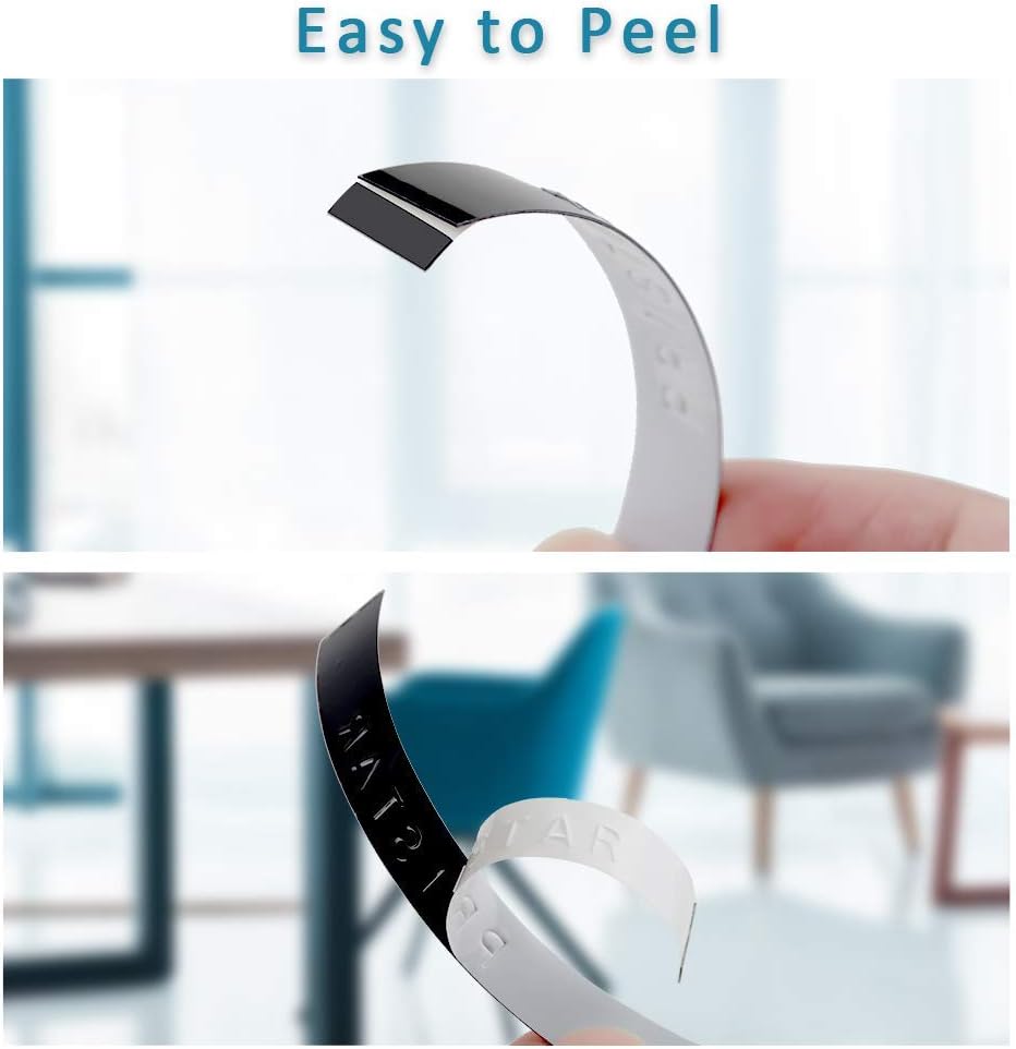 Pristar Compatible for DYMO Embossing 3D Plastic Label Tapes 9mm, Work with DYMO Junior Home Embossing Label Maker, Organizer Xpress Pro, Neon Pink/Orange/Green/Gold/Silver, 3/8" x 9.8', 10-Pack