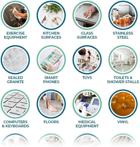 ecoPRO™ Plant-Based Disinfecting Wipes (800 Wipes) with Reusable Dispensing Bucket