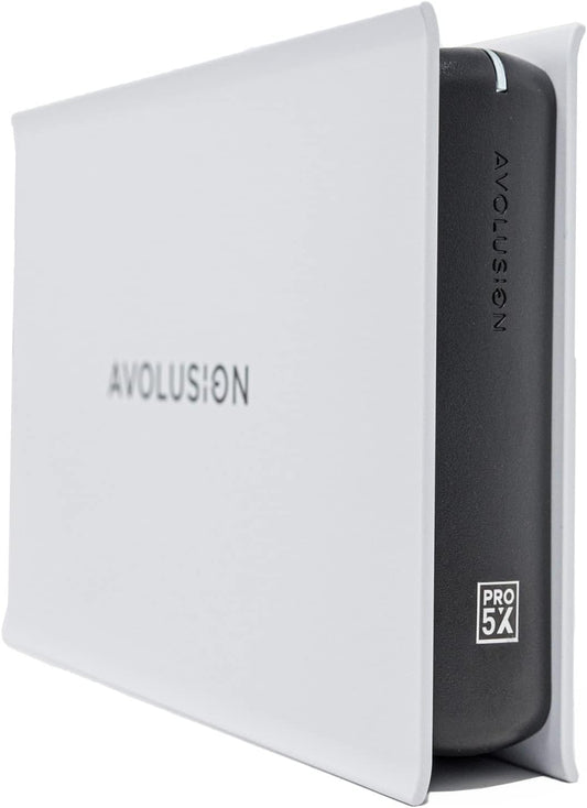 Avolusion PRO-5X Series 6TB USB 3.0 External Hard Drive for WindowsOS Desktop PC/Laptop (White) - 2 Year Warranty (Renewed)