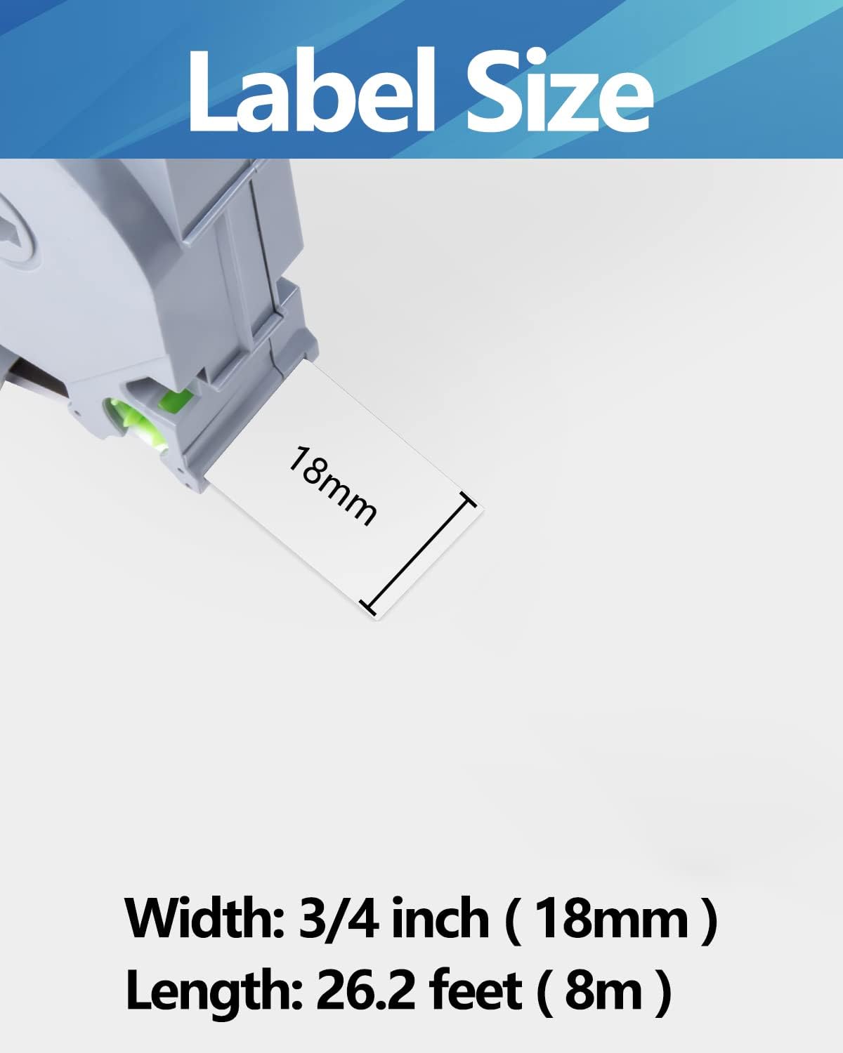 Weemay Compatible 3 Pack TZe-141 Replacement for Brother P-Touch Label Tape 18mm 0.7 Black on Clear 3/4 TZe TZ Tape TZ-141 TZ141 TZe141 for PT-D400AD PT-D610BT PT-D600 PT-D410 Printer, 0.7" x 26.2'