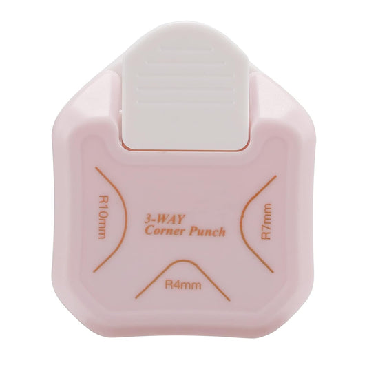 MyArTool 3 Way Corner Rounder Punch, 4mm, 7mm, 10mm 3 in 1 Corner Cutter for Card Making, Laminate, Cardstock, Scrapbooking and Paper Crafts, Business Cards