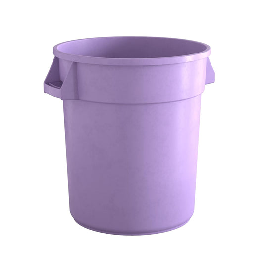 20 Gallon Purple Round Commercial Trash Can